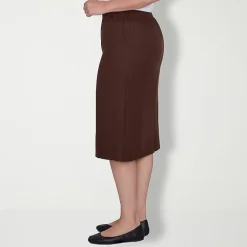 Alfred Dunner Suiting Womens Plus Pencil Skirt
