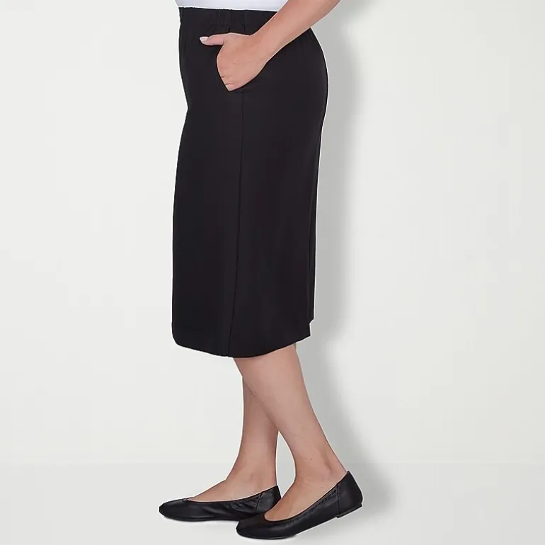 Alfred Dunner Suiting Womens Plus Pencil Skirt