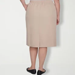 Alfred Dunner Suiting Womens Plus Pencil Skirt