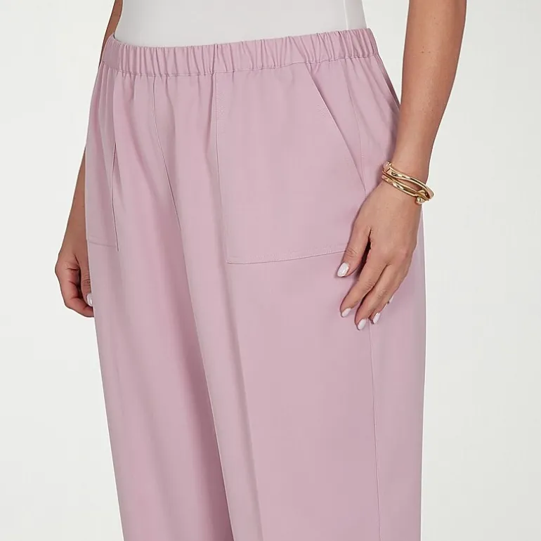 Alfred Dunner Vintage Charm Womens Plus Straight Capri Pant
