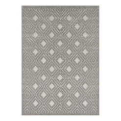 Alina Bel Geometric Indoor Outdoor Rectangular Area Rug