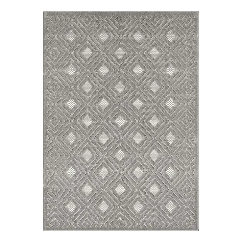 Alina Bel Geometric Indoor Outdoor Rectangular Area Rug