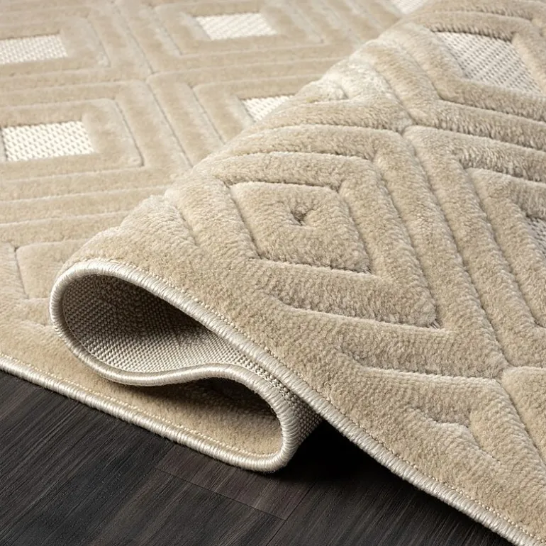 Alina Bel Geometric Indoor Outdoor Rectangular Area Rug