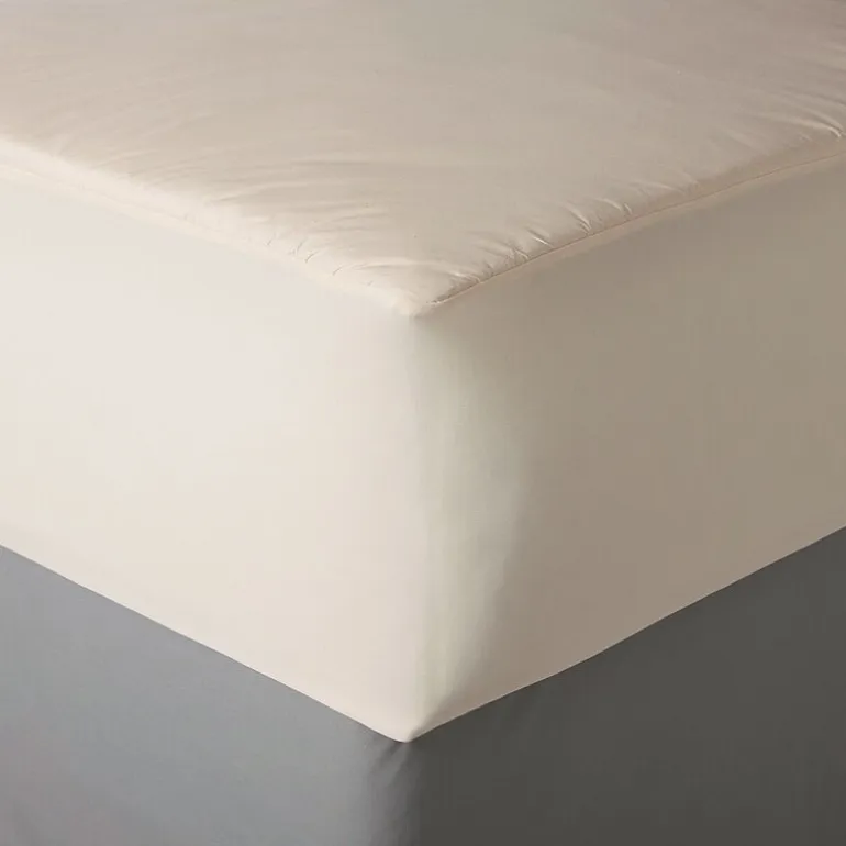 Allerease 100% Organically Grown Cotton Top Mattress Pad