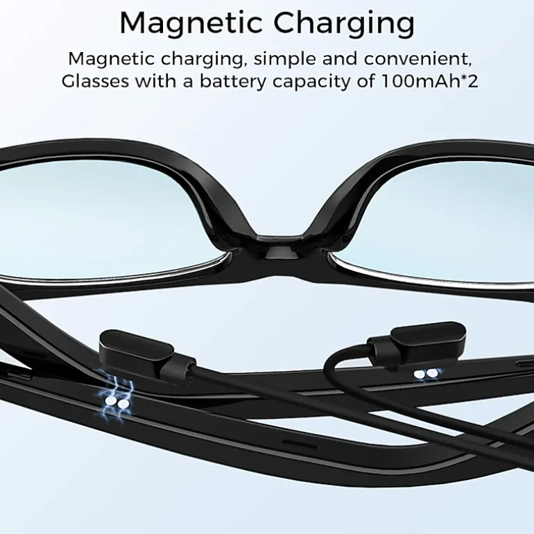Alpha Digital Magnet Multi-Lens, Bluetooth Audio/Mic, IP65, 5Hr - Smart Glasses