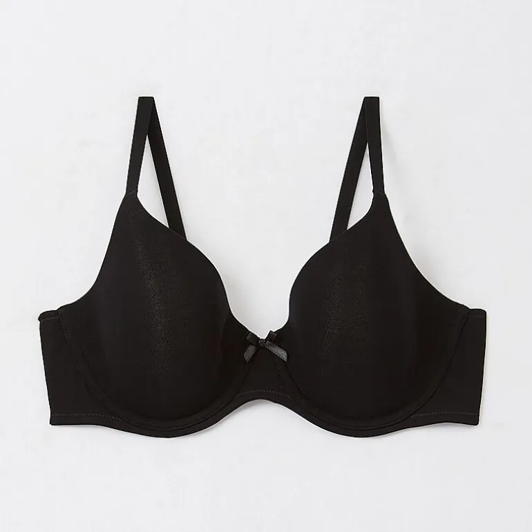 Ambrielle Cotton Full Coverage Underwire Bra
