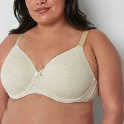 Ambrielle Cotton Full Coverage Underwire Bra