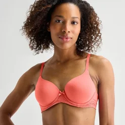 Ambrielle Cotton Full Coverage Underwire Bra
