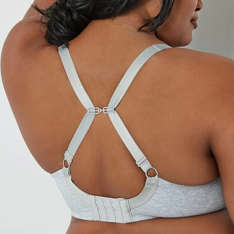 Ambrielle Cotton Full Coverage Underwire Bra