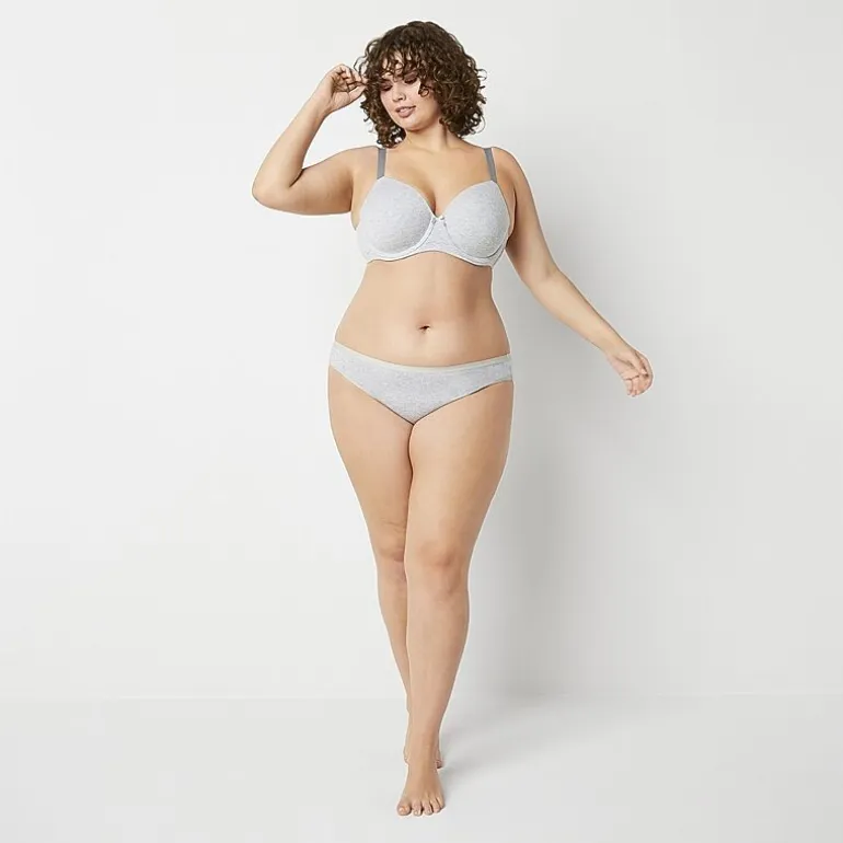 Ambrielle Cotton Full Coverage Underwire Bra