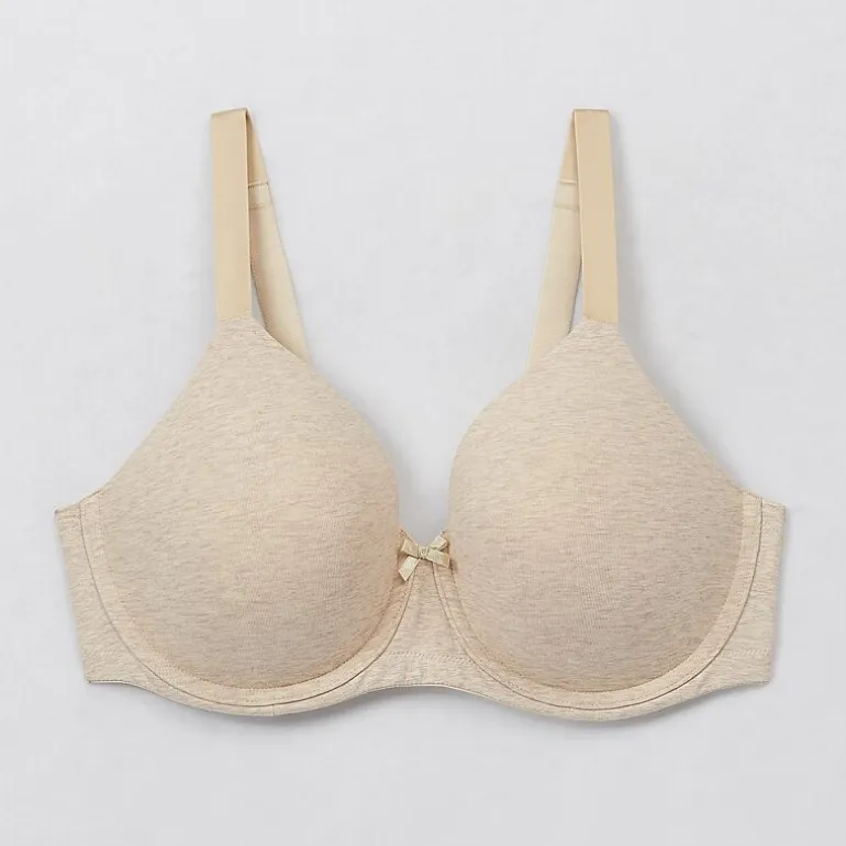 Ambrielle Cotton Full Coverage Underwire Bra