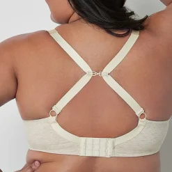 Ambrielle Cotton Full Coverage Underwire Bra