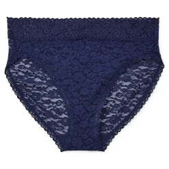 Ambrielle Everyday Lace High Cut Panty
