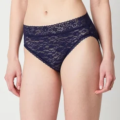 Ambrielle Everyday Lace High Cut Panty