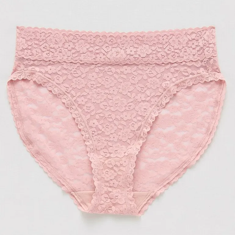 Ambrielle Everyday Lace High Cut Panty