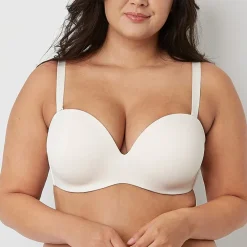 Ambrielle Everyday Lightly Lined Underwire Strapless Bra