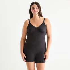 Ambrielle Low Back Mid Thigh Bodysuit