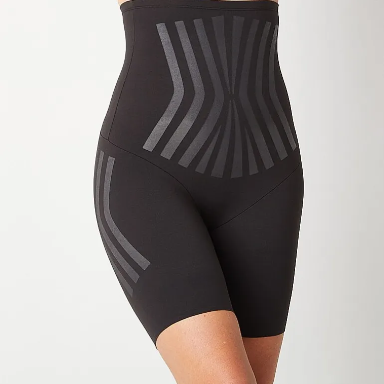 Ambrielle LYCRA® FitSense™ technology Hi Waist Long Leg Thigh Slimmers