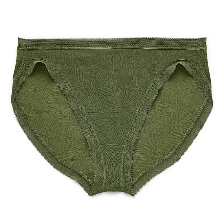 Ambrielle Smooth Lace Hicut Panty