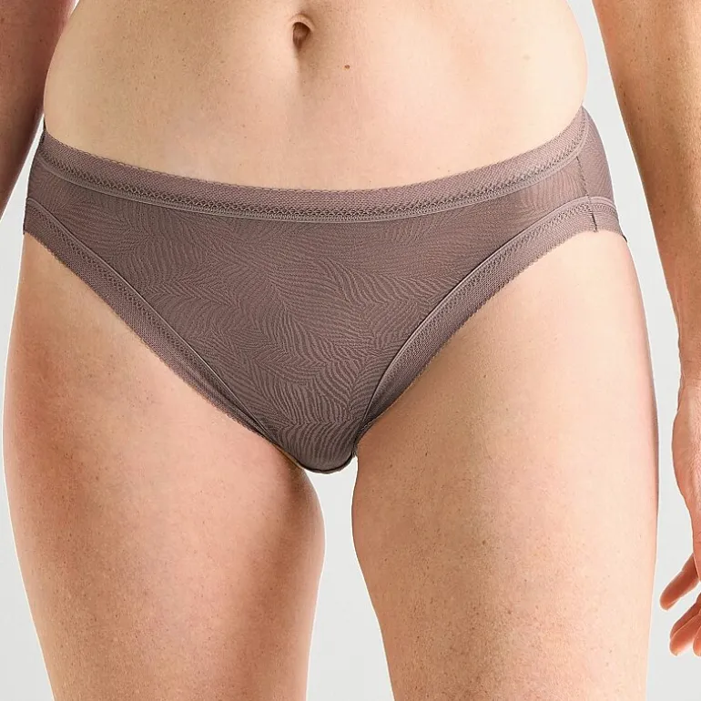 Ambrielle Smooth Lace Hicut Panty