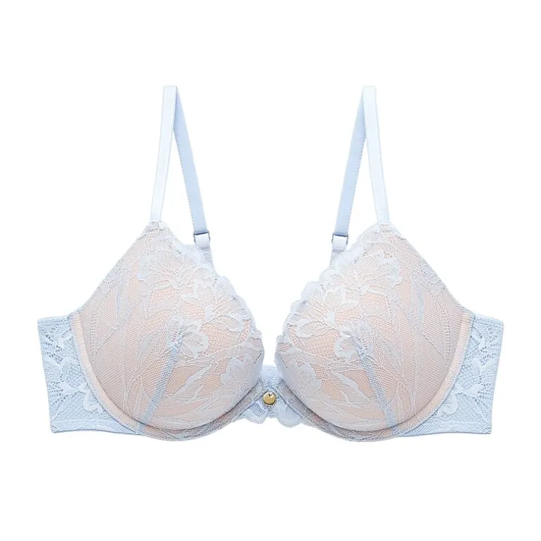 Ambrielle Tulip Lace Push Up Bra