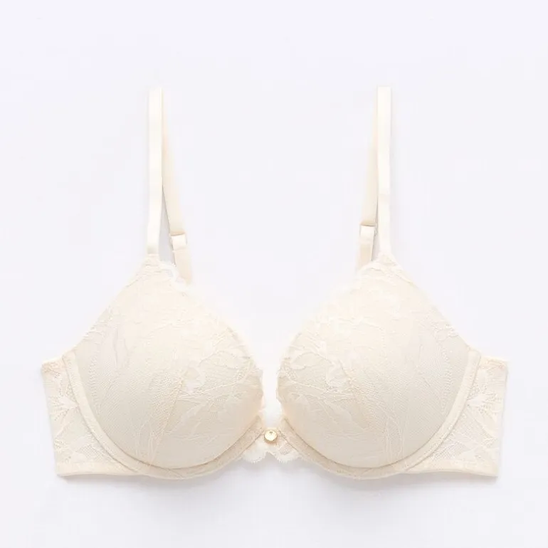 Ambrielle Tulip Lace Push Up Bra