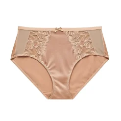 Ambrielle Tulip Lace Shine Brief Panty