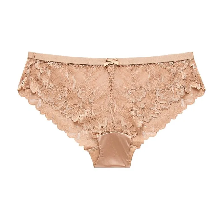 Ambrielle Tulip Lace Shine Cheeky Panty