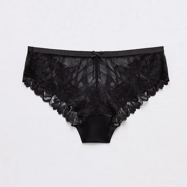 Ambrielle Tulip Lace Shine Cheeky Panty