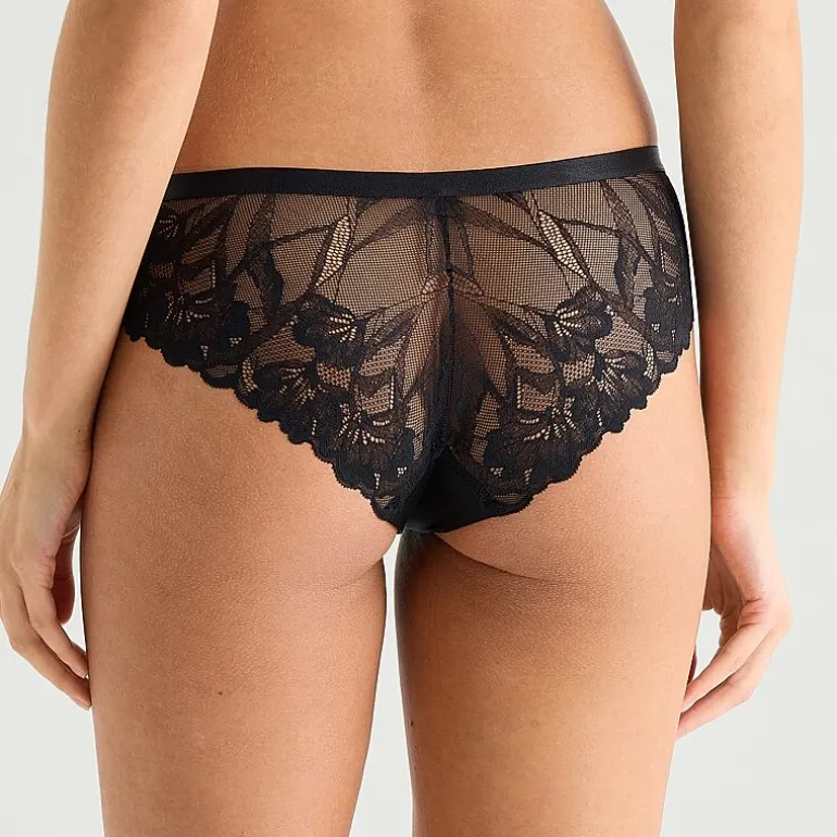 Ambrielle Tulip Lace Shine Cheeky Panty