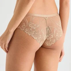 Ambrielle Tulip Lace Shine Cheeky Panty