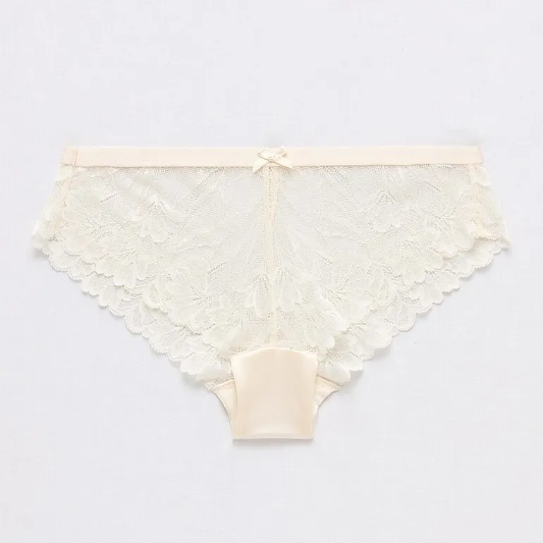 Ambrielle Tulip Lace Shine Cheeky Panty