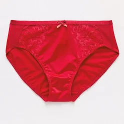 Ambrielle Tulip Lace Shine High Cut Panty