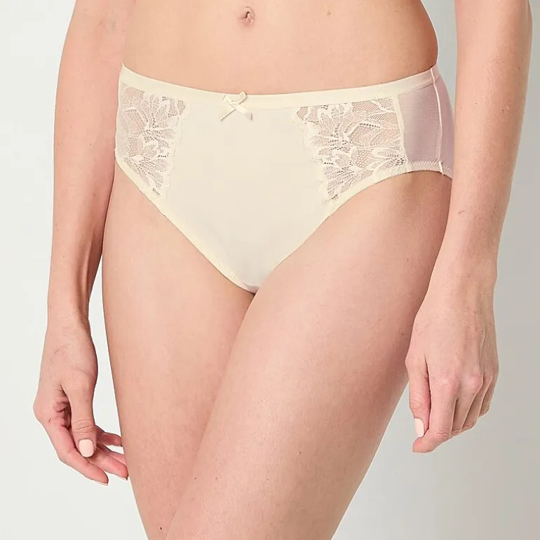 Ambrielle Tulip Lace Womens High Cut Panty