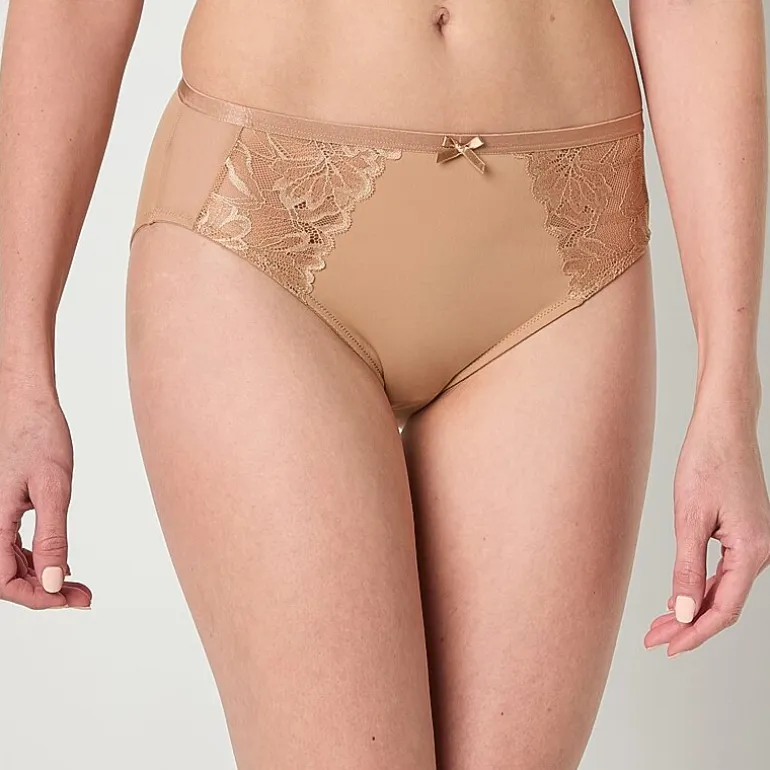 Ambrielle Tulip Lace Womens High Cut Panty