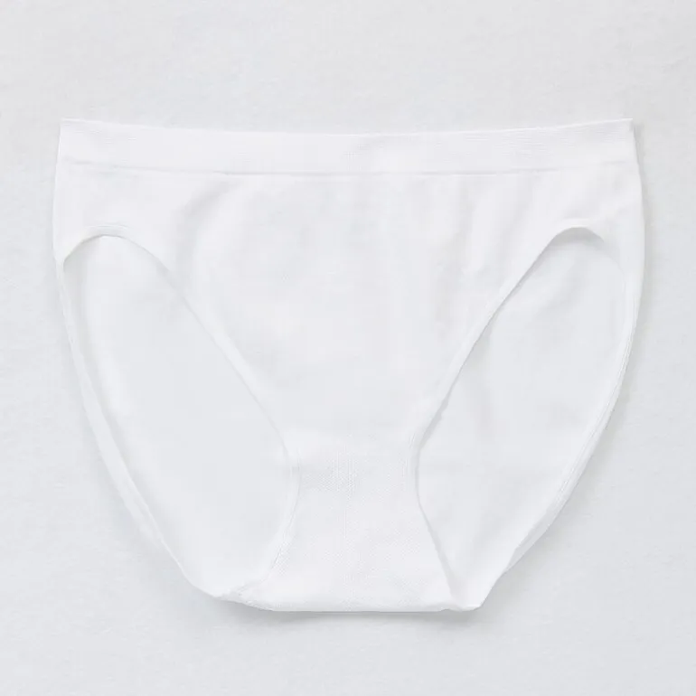 Ambrielle Womens Seamless High Cut Panty