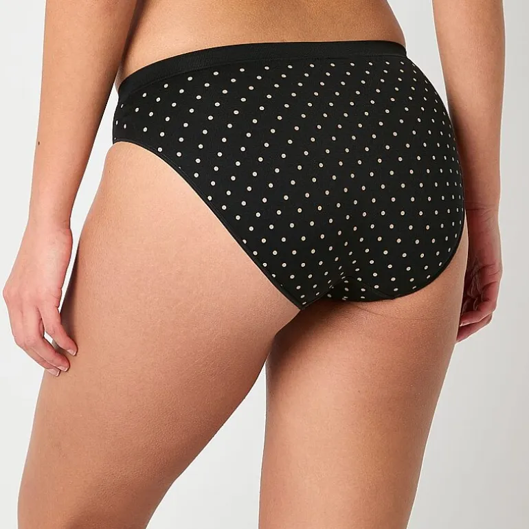 Ambrielle Womens Seamless High Cut Panty