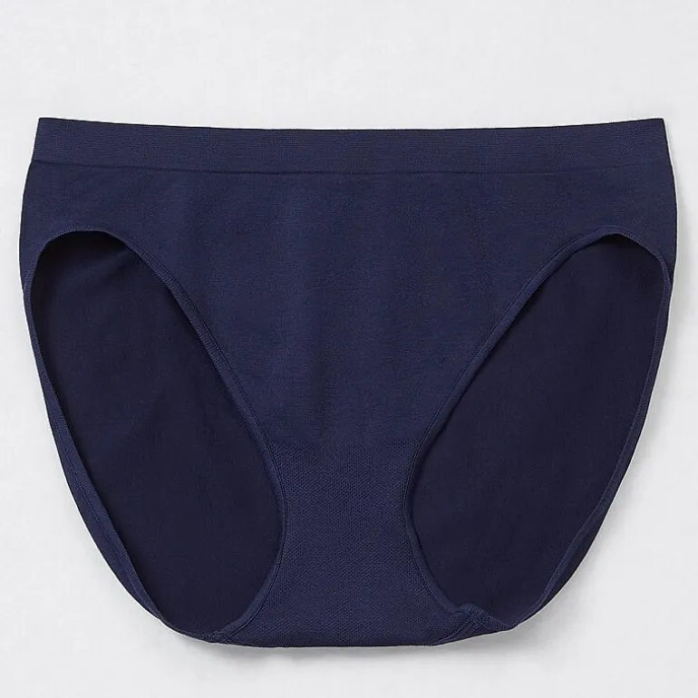 Ambrielle Womens Seamless High Cut Panty