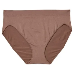 Ambrielle Womens Seamless High Cut Panty