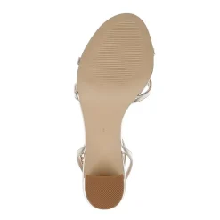 American Glamour Badgley Mischka Womens Millicent Heeled Sandals
