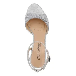 American Glamour Badgley Mischka Womens Maisie Heeled Sandals