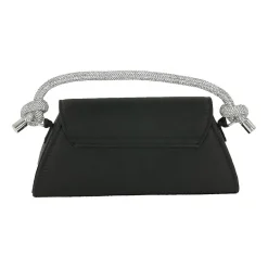American Glamour Badgley Mischka Crystal Top Handle Evening Bag