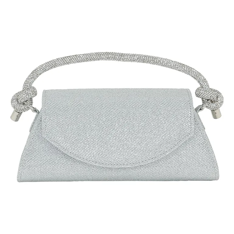 American Glamour Badgley Mischka Crystal Top Handle Evening Bag