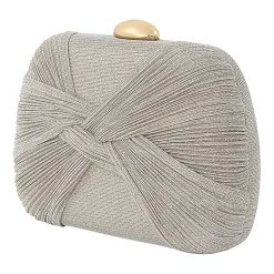 American Glamour Badgley Mischka Twist Clutch