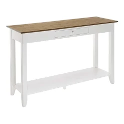 American Heritage 1 Drawer Console Table with Shelf