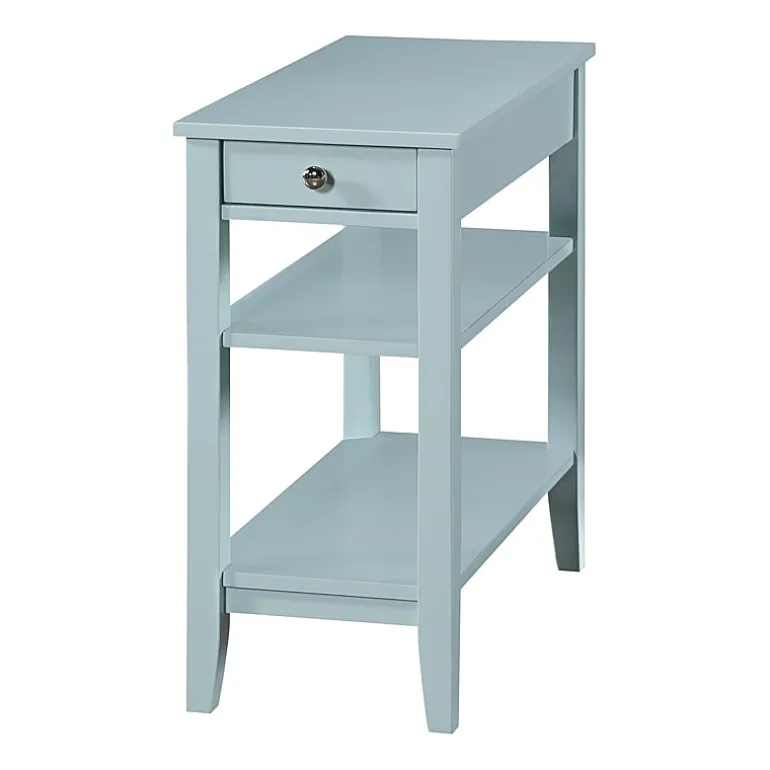 American Heritage 3-Tier End Table with Drawer
