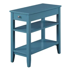 American Heritage 3-Tier End Table with Drawer