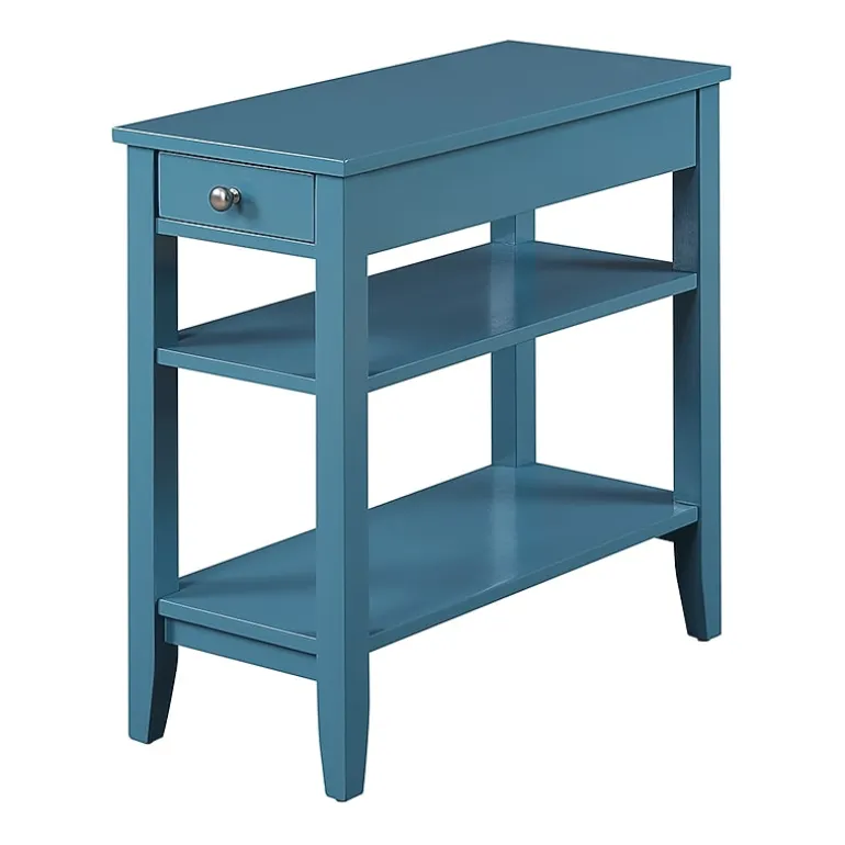 American Heritage 3-Tier End Table with Drawer