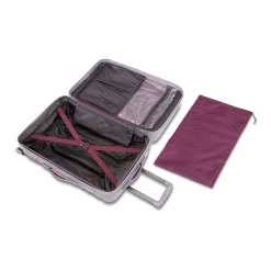 American Tourister Cascade 24 Inch Hardside Expandable Checked Spinner Luggage