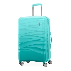 American Tourister Cascade 24 Inch Hardside Expandable Checked Spinner Luggage
